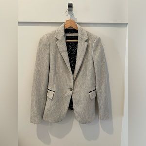 Zara fitted gray blazer size M